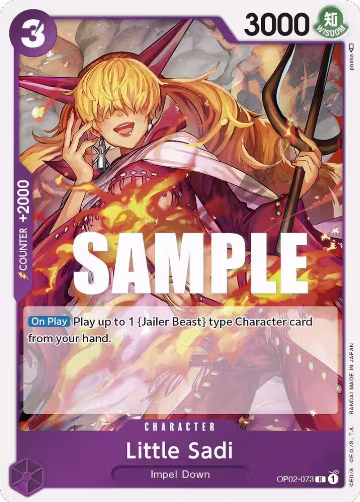 Little Sadi (OP02-073), Paramount War — One Piece card price