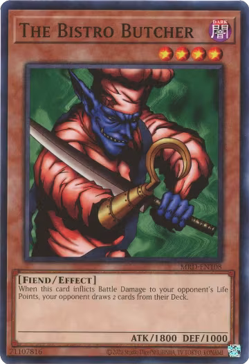 The Bistro Butcher (MRD-EN108), Metal Raiders (25th Anniversary Edition) — Yu-Gi-Oh! card price