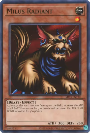 Milus Radiant (MRD-EN110), Metal Raiders (25th Anniversary Edition) — Yu-Gi-Oh! card price