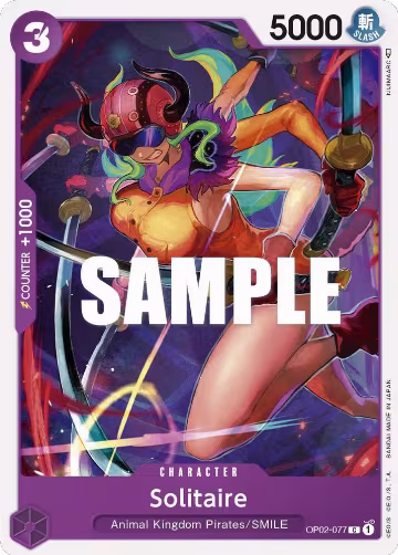 Solitaire (OP02-077), Paramount War — One Piece card price