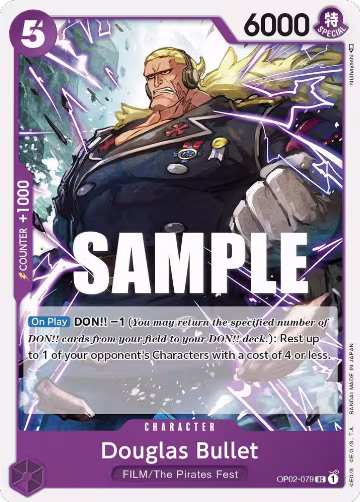 Douglas Bullet (OP02-079), Paramount War — One Piece card price
