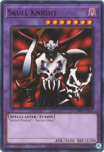 Skull Knight (MRD-EN123), Metal Raiders (25th Anniversary Edition) — Yu-Gi-Oh! card price