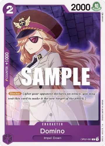 Domino (OP02-081), Paramount War — One Piece card price