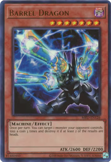 Barrel Dragon (MRD-EN126), Metal Raiders (25th Anniversary Edition) — Yu-Gi-Oh! card price