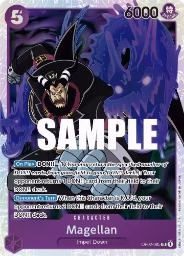 Magellan (085) (OP02-085), Paramount War — One Piece card price