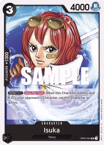 Isuka (OP02-094), Paramount War — One Piece card price
