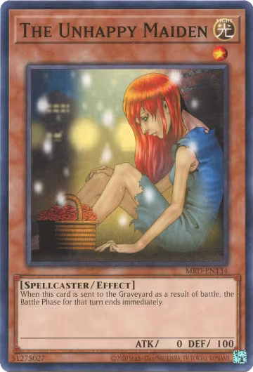 The Unhappy Maiden (MRD-EN134), Metal Raiders (25th Anniversary Edition) — Yu-Gi-Oh! card price