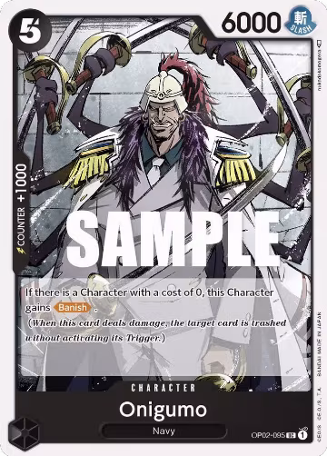 Onigumo (OP02-095), Paramount War — One Piece card price