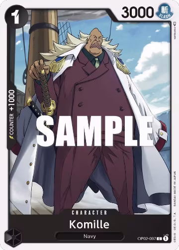 Komille (OP02-097), Paramount War — One Piece card price