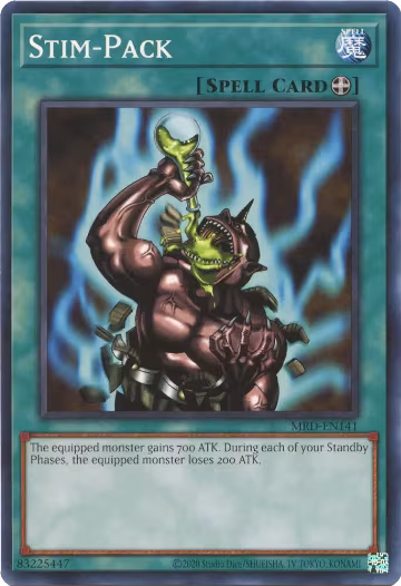 Stim-Pack (MRD-EN141), Metal Raiders (25th Anniversary Edition) — Yu-Gi-Oh! card price