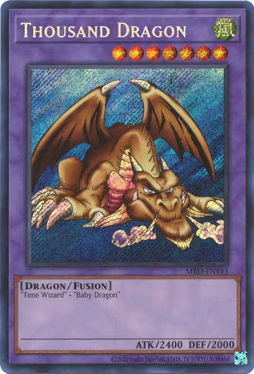 Thousand Dragon (MRD-EN143), Metal Raiders (25th Anniversary Edition) — Yu-Gi-Oh! card price