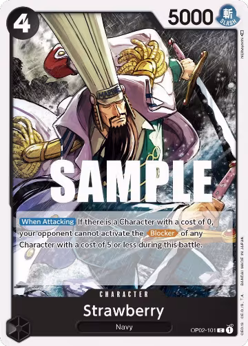 Strawberry (OP02-101), Paramount War — One Piece card price
