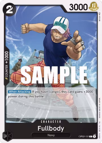 Fullbody (OP02-111), Paramount War — One Piece card price