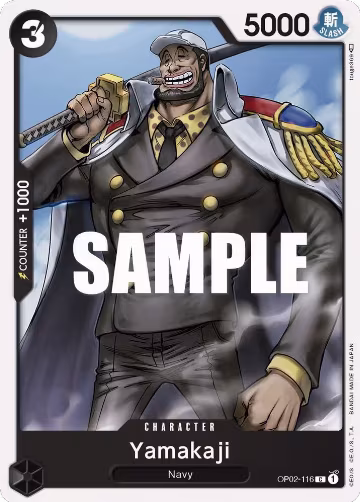 Yamakaji (OP02-116), Paramount War — One Piece card price