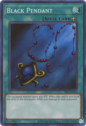 Black Pendant (SRL-EN003), Spell Ruler (25th Anniversary Edition) — Yu-Gi-Oh! card price
