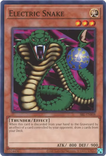 Electric Snake (SRL-EN008), Spell Ruler (25th Anniversary Edition) — Yu-Gi-Oh! card price