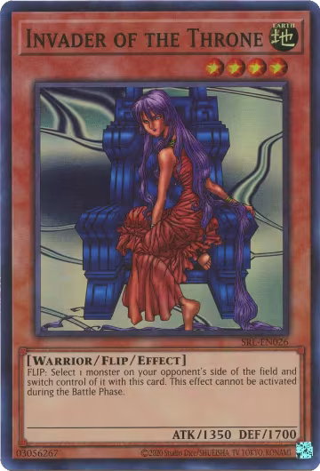 Invader of the Throne (SRL-EN026), Spell Ruler (25th Anniversary Edition) — Yu-Gi-Oh! card price
