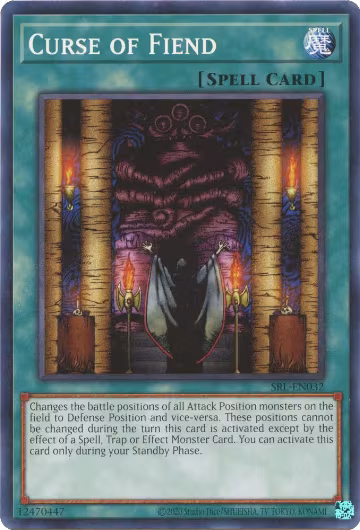Curse of Fiend (SRL-EN032), Spell Ruler (25th Anniversary Edition) — Yu-Gi-Oh! card price