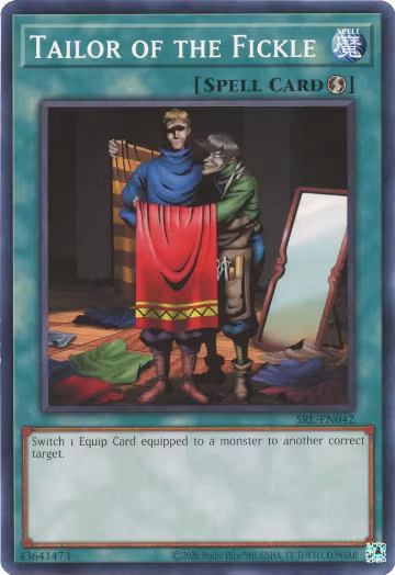 Tailor of the Fickle (SRL-EN042), Spell Ruler (25th Anniversary Edition) — Yu-Gi-Oh! card price