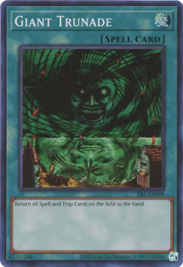Giant Trunade (SRL-EN048), Spell Ruler (25th Anniversary Edition) — Yu-Gi-Oh! card price