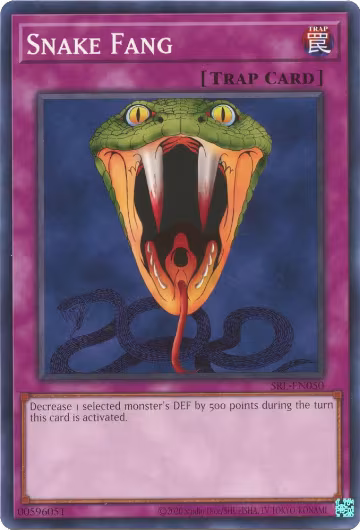 Snake Fang (SRL-EN050), Spell Ruler (25th Anniversary Edition) — Yu-Gi-Oh! card price