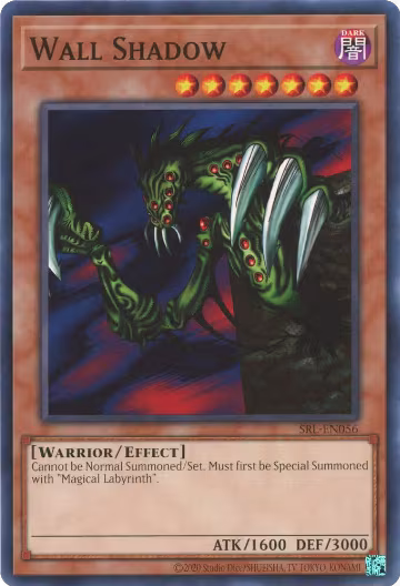 Wall Shadow (SRL-EN056), Spell Ruler (25th Anniversary Edition) — Yu-Gi-Oh! card price