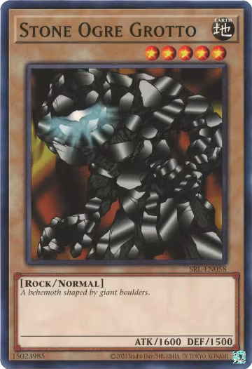 Stone Ogre Grotto (SRL-EN058), Spell Ruler (25th Anniversary Edition) — Yu-Gi-Oh! card price
