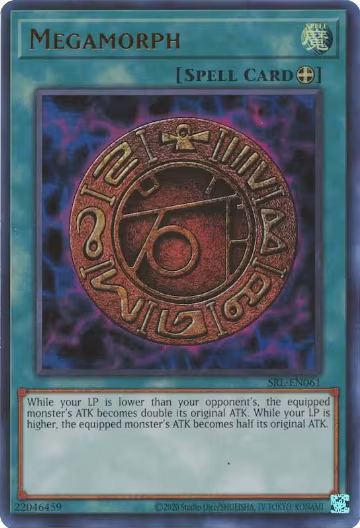 Megamorph (SRL-EN061), Spell Ruler (25th Anniversary Edition) — Yu-Gi-Oh! card price