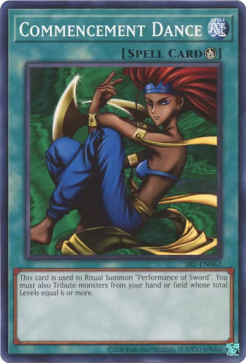 Commencement Dance (SRL-EN062), Spell Ruler (25th Anniversary Edition) — Yu-Gi-Oh! card price