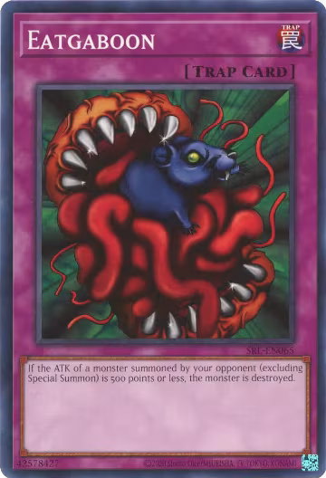 Eatgaboon (SRL-EN065), Spell Ruler (25th Anniversary Edition) — Yu-Gi-Oh! card price
