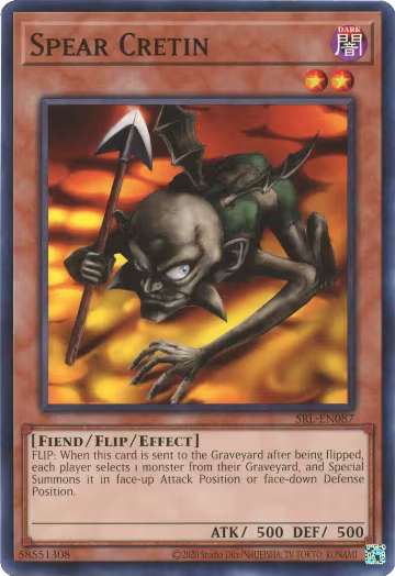 Spear Cretin (SRL-EN087), Spell Ruler (25th Anniversary Edition) — Yu-Gi-Oh! card price