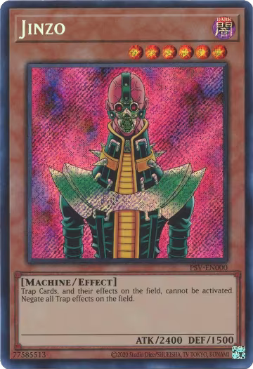 Jinzo (PSV-EN000), Pharaoh's Servant (25th Anniversary Edition) — Yu-Gi-Oh! card price