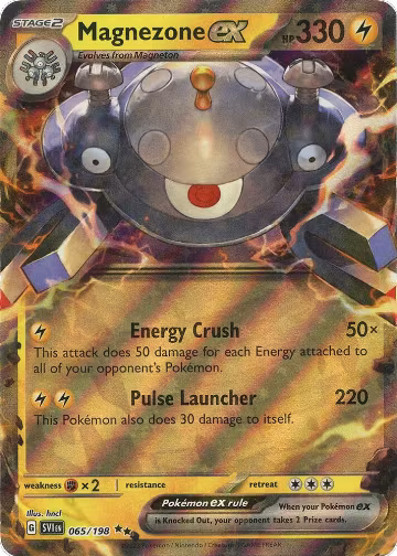 Magnezone ex - 065/198 (065/198), Scarlet & Violet Base Set — Pokémon card price