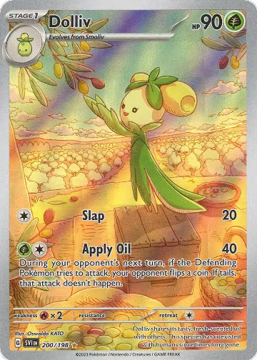 Dolliv - 200/198 (200/198), Scarlet & Violet Base Set — Pokémon card price