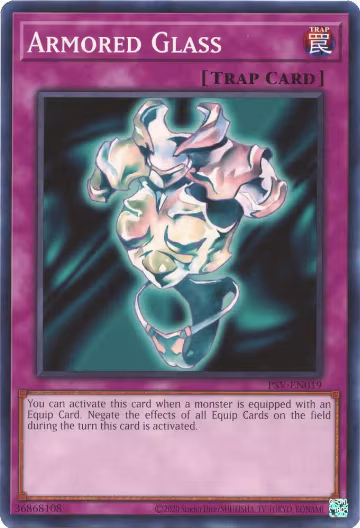 Armored Glass (PSV-EN019), Pharaoh's Servant (25th Anniversary Edition) — Yu-Gi-Oh! card price