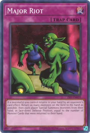 Major Riot (PSV-EN029), Pharaoh's Servant (25th Anniversary Edition) — Yu-Gi-Oh! card price