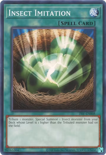 Insect Imitation (PSV-EN068), Pharaoh's Servant (25th Anniversary Edition) — Yu-Gi-Oh! card price