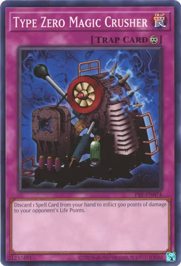 Type Zero Magic Crusher (PSV-EN074), Pharaoh's Servant (25th Anniversary Edition) — Yu-Gi-Oh! card price