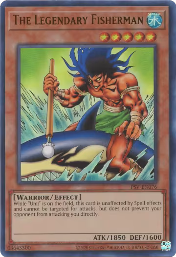 The Legendary Fisherman (PSV-EN076), Pharaoh's Servant (25th Anniversary Edition) — Yu-Gi-Oh! card price