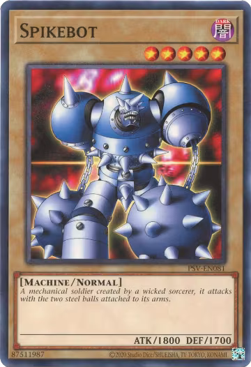 Spikebot (PSV-EN081), Pharaoh's Servant (25th Anniversary Edition) — Yu-Gi-Oh! card price