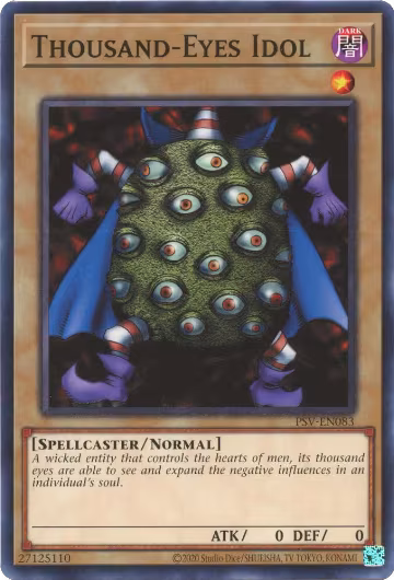 Thousand-Eyes Idol (PSV-EN083), Pharaoh's Servant (25th Anniversary Edition) — Yu-Gi-Oh! card price