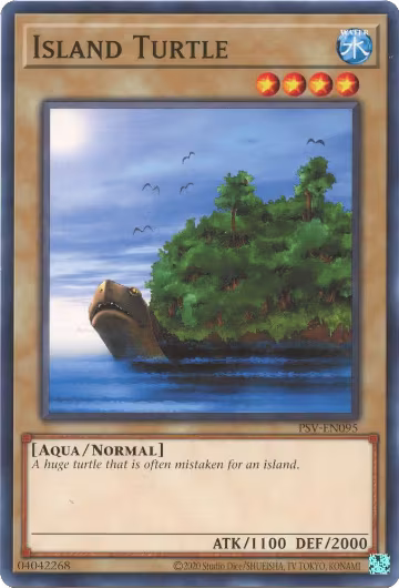 Island Turtle (PSV-EN095), Pharaoh's Servant (25th Anniversary Edition) — Yu-Gi-Oh! card price