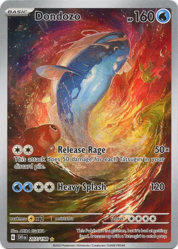 Dondozo - 207/198 (207/198), Scarlet & Violet Base Set — Pokémon card price