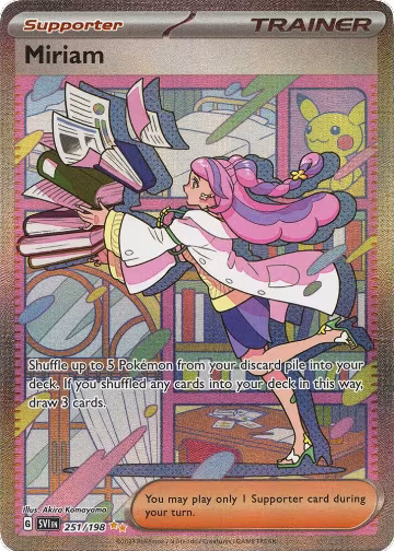 Miriam - 251/198 (251/198), Scarlet & Violet Base Set — Pokémon card price