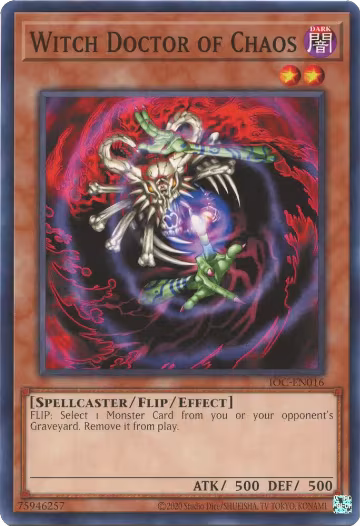 Witch Doctor of Chaos (IOC-EN016), Invasion of Chaos (25th Anniversary Edition) — Yu-Gi-Oh! card price