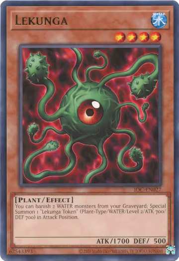 Lekunga (IOC-EN027), Invasion of Chaos (25th Anniversary Edition) — Yu-Gi-Oh! card price