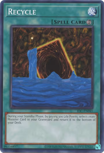 Recycle (IOC-EN041), Invasion of Chaos (25th Anniversary Edition) — Yu-Gi-Oh! card price