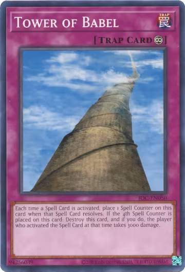 Tower of Babel (IOC-EN050), Invasion of Chaos (25th Anniversary Edition) — Yu-Gi-Oh! card price