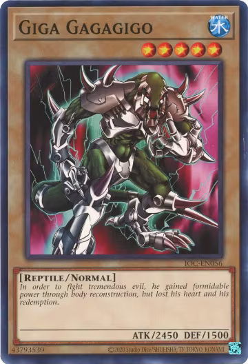 Giga Gagagigo (IOC-EN056), Invasion of Chaos (25th Anniversary Edition) — Yu-Gi-Oh! card price