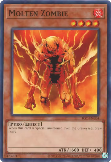Molten Zombie (IOC-EN064), Invasion of Chaos (25th Anniversary Edition) — Yu-Gi-Oh! card price